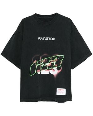 RIVINGTON roi Rebis Logo Graphic T-Shirt - Black