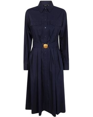 Ralph Lauren シャツドレス - ブルー