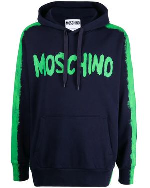 Moschino プルオーバー パーカー - ブルー