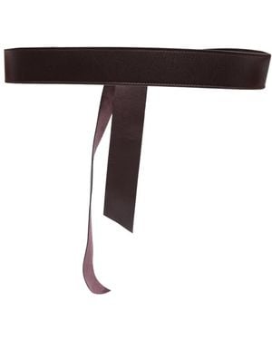 Niu Leather Belt - Black
