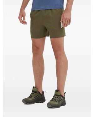 adidas Logo-Detail Track Shorts - Green