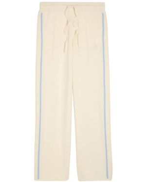 CASABLANCA Pantalon De Jogging À Bande Latérale - White