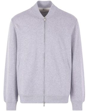 Brunello Cucinelli Zip Jacket - Purple