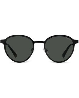 Polaroid Sonnenbrille Mit Rundem Gestell - Schwarz