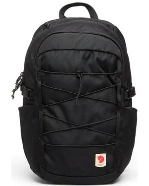 Fjallraven Skule Rucksack Mit Bungee-Kordelzug 24Cm - Schwarz