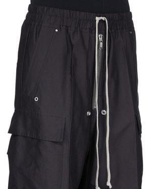 Rick Owens Drawstring Pocket Trousers - Black