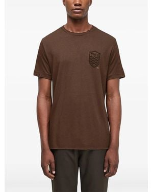 Osklen Logo Light T-Shirt - Brown