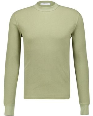 Ferragamo Logo-Plaque T-Shirt - Green