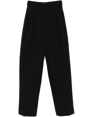 Frankie Shop High-Waisted Trousers - Black