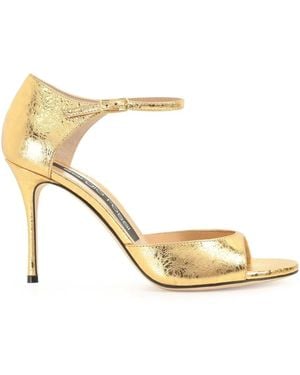 Sergio Rossi Godiva Sandalen 90mm - Mettallic