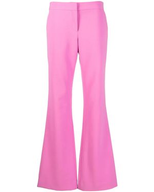Prabal Gurung Ausgestellte High-Waist-Hose - Pink