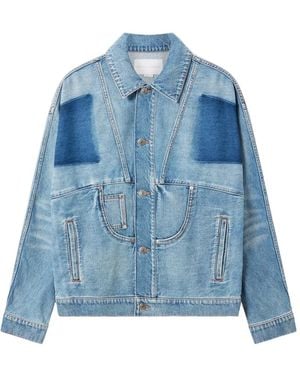 Stella McCartney Sobrecamisa A Paneles - Azul
