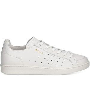 Bally Perforierte Sneakers - Weiß
