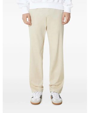 Norse Projects Logo-Patch Trousers - Natural