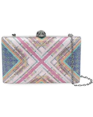 Kurt Geiger Pochette Crystal Kensington - Grey