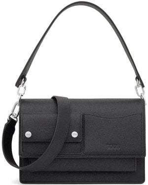 Tous Medium Audree Flap Tote Bag - Black