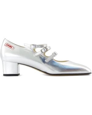 CAREL PARIS Escarpins Kina F1 40 Mm En Cuir - Blanc