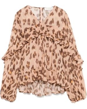 Zimmermann Blouse Illuminate - Natural