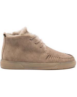 Kennel & Schmenger Pop Stiefel Mit Shearling-Besatz - Braun