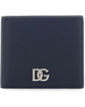 Dolce & Gabbana Dg Logo Bifold Wallet - Blue