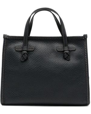 Gianni Chiarini Marcella Pebbled Leather Tote Bag - Black
