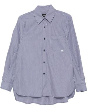 Emporio Armani Striped Shirt - Purple