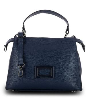 Marc Ellis Leather Tote Bag - Blue