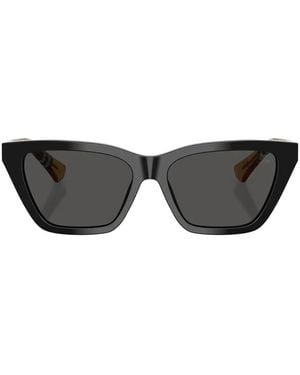Burberry Gafas De Sol Con Montura Cat Eye - Gris