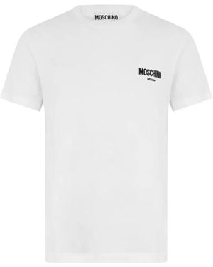 Moschino Logo-Print T-Shirt - White