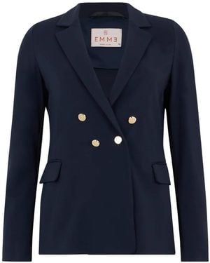 Marella Button Jacket - Blue