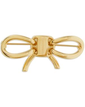 Ferragamo Broche Vara Con Lazo - Metálico