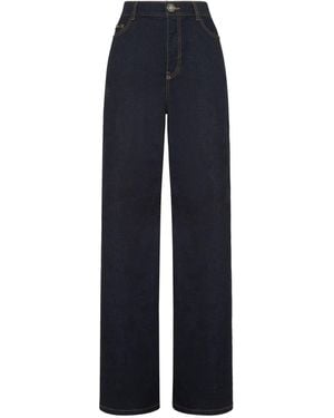 Philipp Plein Skater Fit Jeans Fatale - Blue