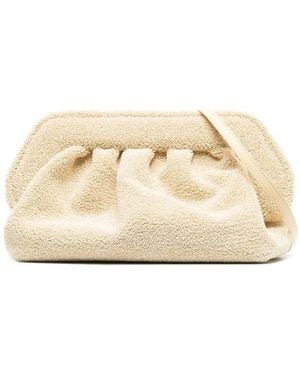 THEMOIRÈ Re-Fur Clutch Bag - Natural