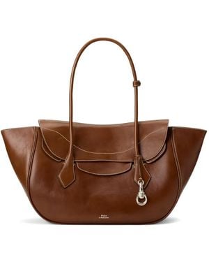 Polo Ralph Lauren Polo Blaze Large Shoulder Bag - Brown