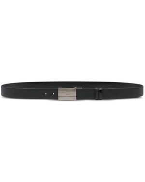 Bally Ollam Adjustable Reversible Belt - White