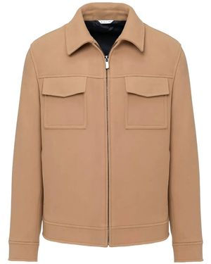 Manuel Ritz Zip Jacket - Brown