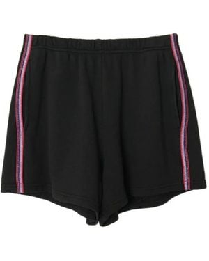 Xirena Shayla Side-Stripe Shorts - Black