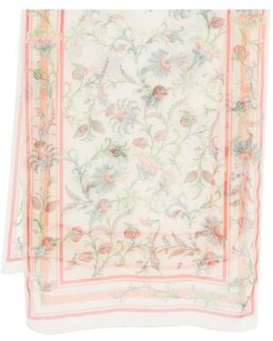Etro Silk Scarf - Natural