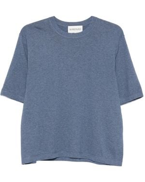 Bompard Round-Neck T-Shirt - Blue