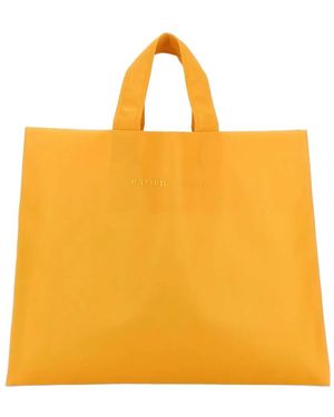 Carven Small Jeannette Tote Bag - Orange