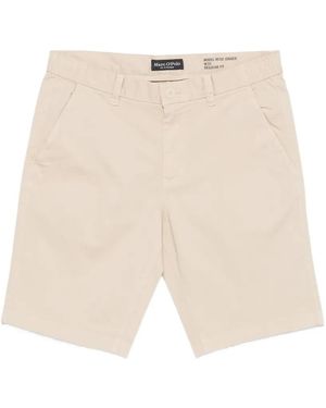 Marc O' Polo Short Chino Reso Jogger - Natural