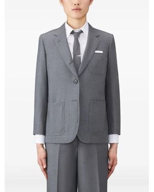 Thom Browne Blazer Sack Sport - Grigio