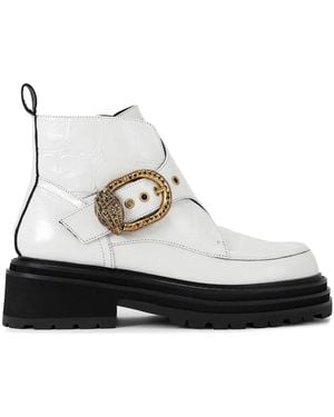 Kurt Geiger Stivaletti Mayfair Chunky 50Mm - Bianco