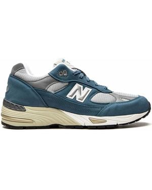 New Balance 991 'Slate' Trainers - Blue