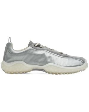 Miu Miu Bubble Sneakers Aus Funktionsstoff Und Wildleder - Weiß
