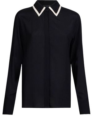 Liu Jo Crepe De Chine Shirt - Black