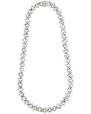 Emanuele Bicocchi Arabesque Sharp Chain Necklace - White