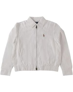 Polo Ralph Lauren Logo Bomber Jacket - Gray