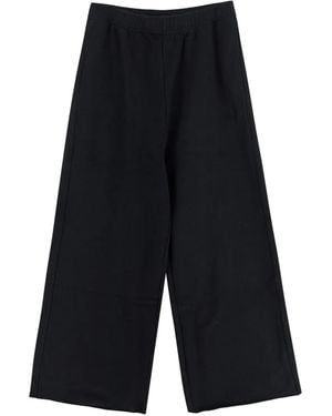 MM6 by Maison Margiela Elasticated Cotton Trousers - Blue