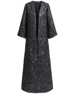 Gemy Maalouf Cape À Design Structuré - Black